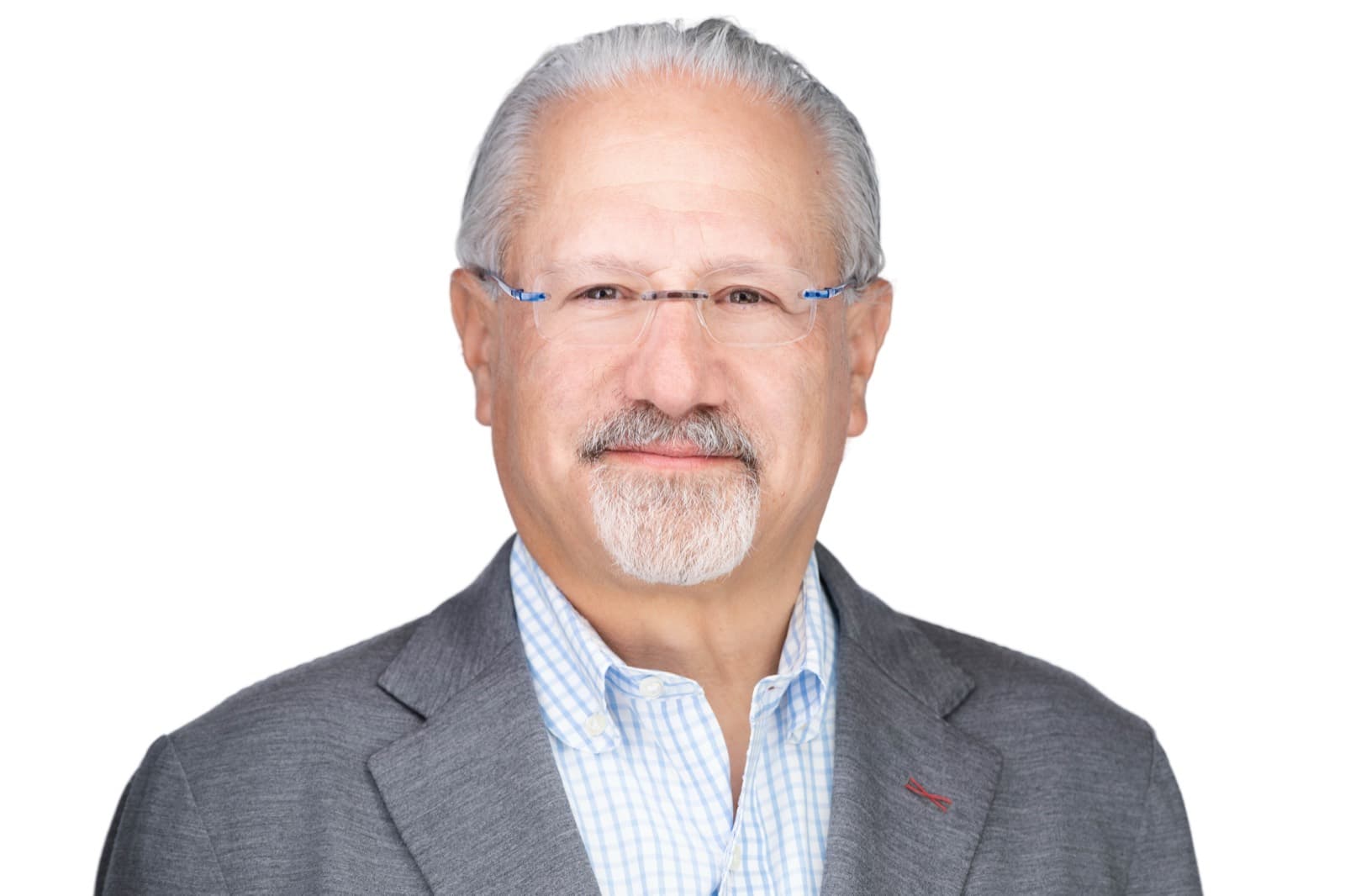 Set of individual booth headshots with playful, exaggerated expressions against a white background.