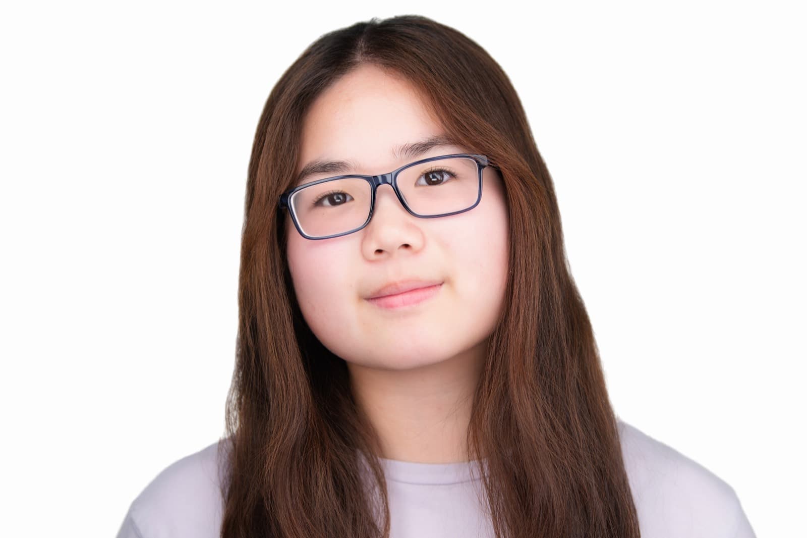 Set of individual booth headshots with playful expressions, including one person sticking out their tongue.